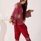 Violetta Luxe Coord Set in Chinon Crepe